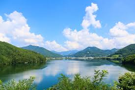 백운저수지 사진입니다.