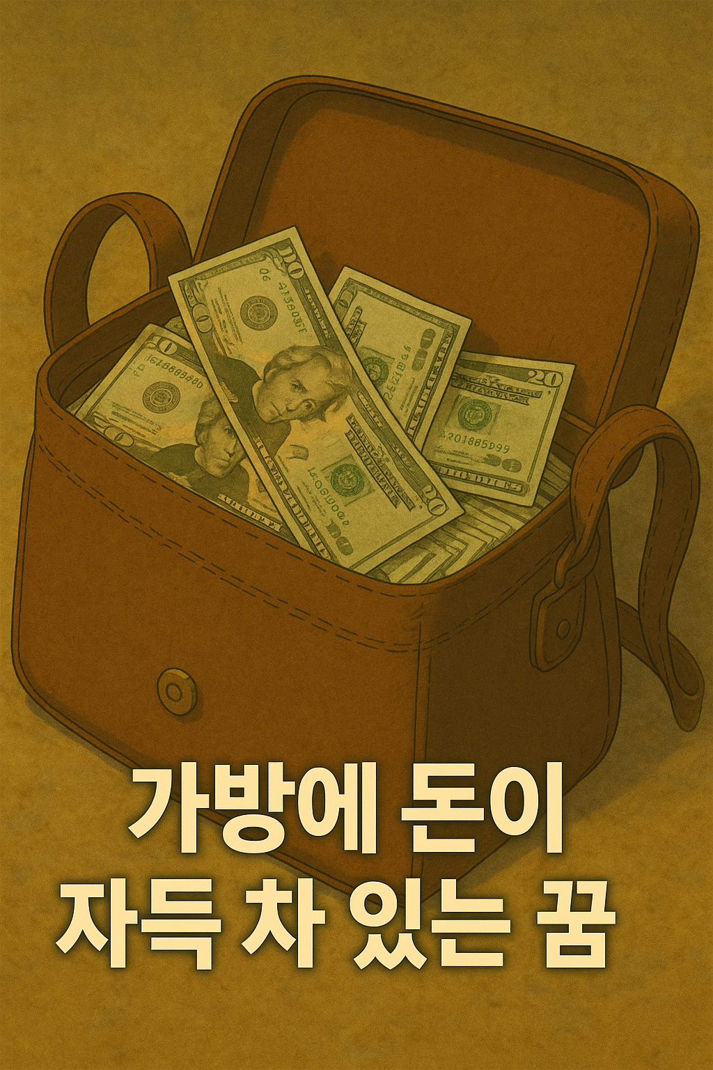 가방에 돈이 가득 차 있는 꿈
