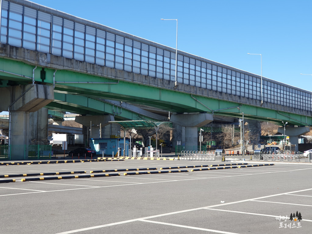 의왕 백운 호수 공원 주차장