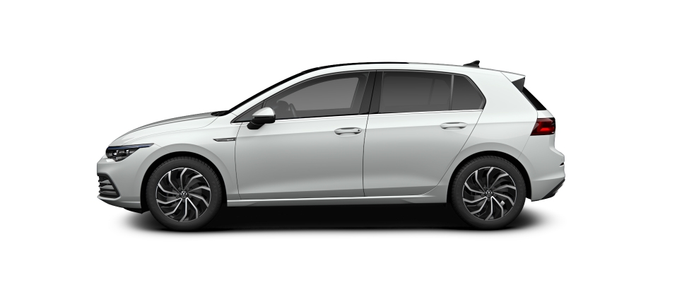 폭스바겐 골프8 모델 측면 사진 출처 폭스바겐 홈페이지