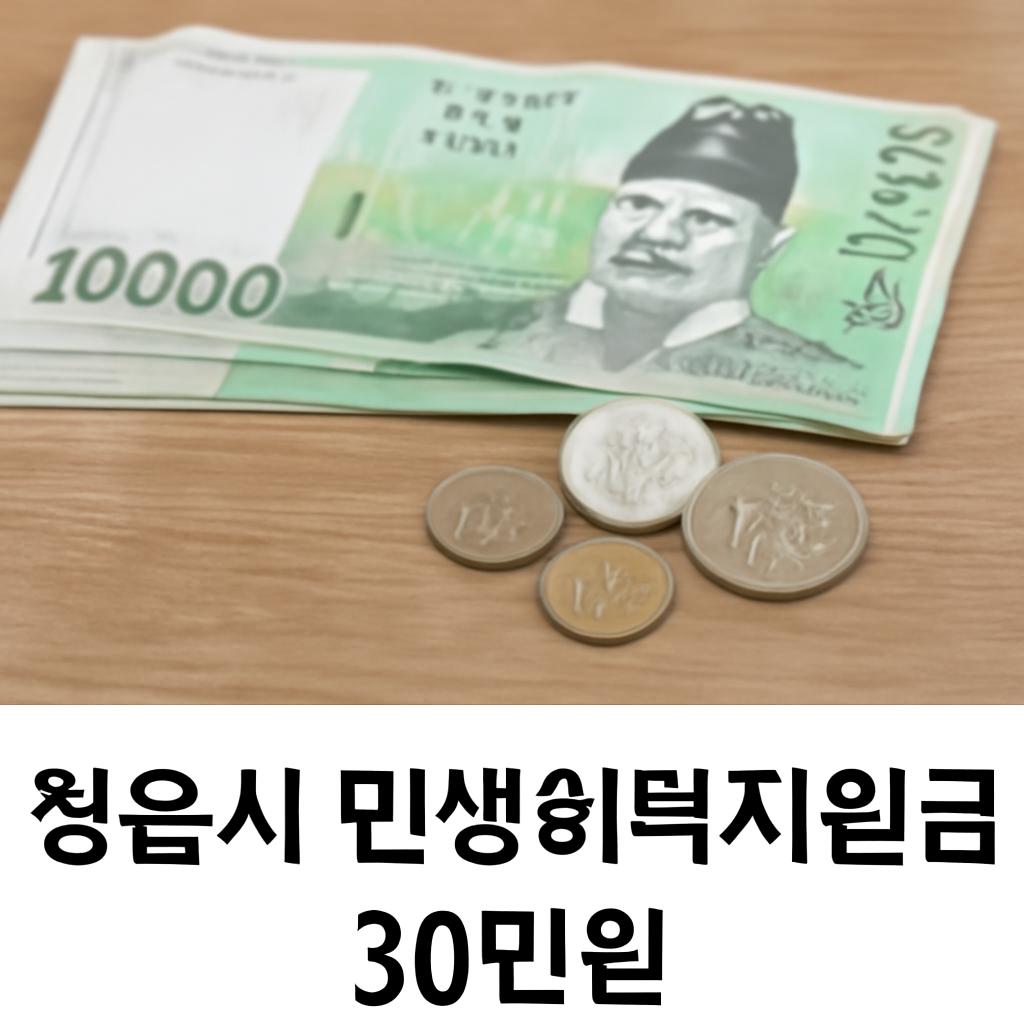 정읍시 민생회복지원금 30만원
