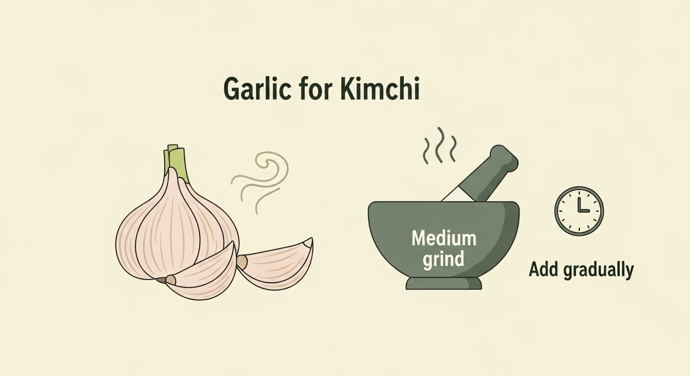마늘: 깊은 풍미와 알싸함을 더하는 재료