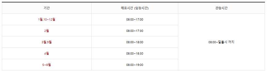 2023 순천만 국제정원 박람회 이용시간