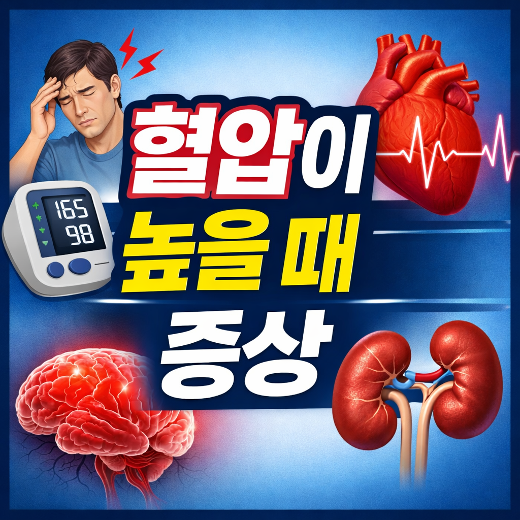 혈압이 높을때 증상
