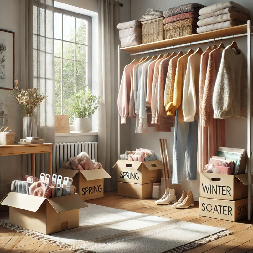 의류 정리와 보관법