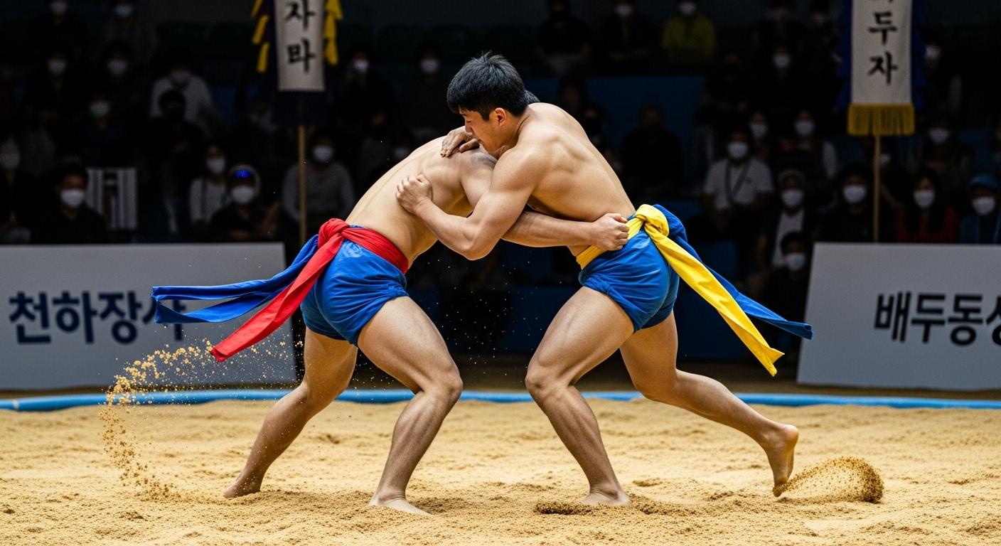 추석 씨름 백두장사