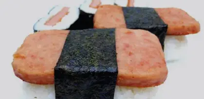 스팸무스비 나들이도시락메뉴