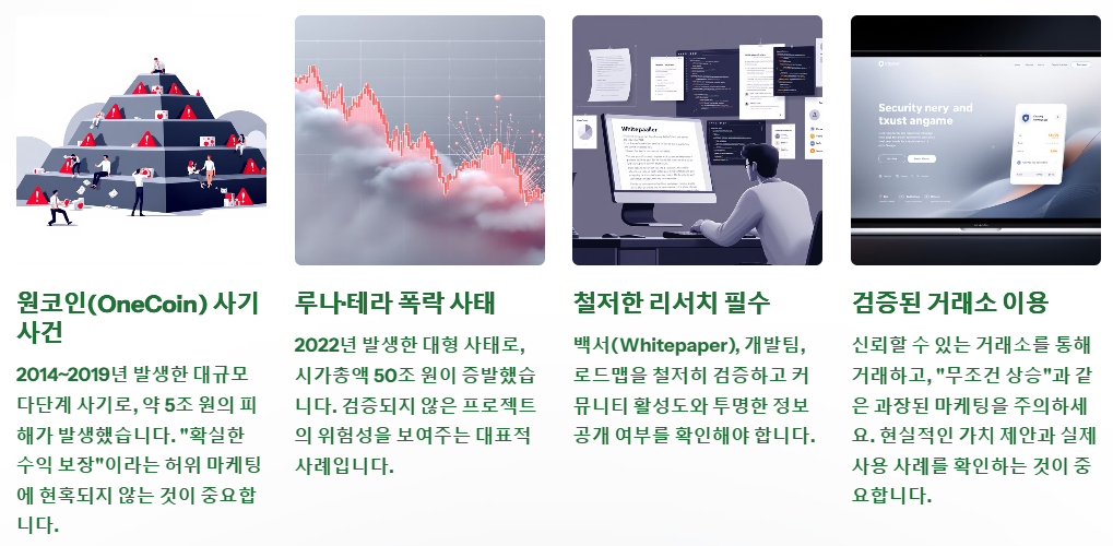 다단계 사기코인 주의