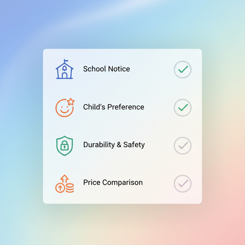 구매 전 이것만은 꼭! 체크리스트
