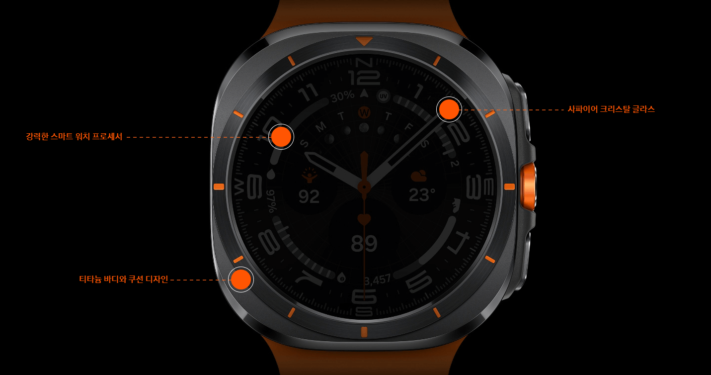 갤럭시 워치7 외관 재질