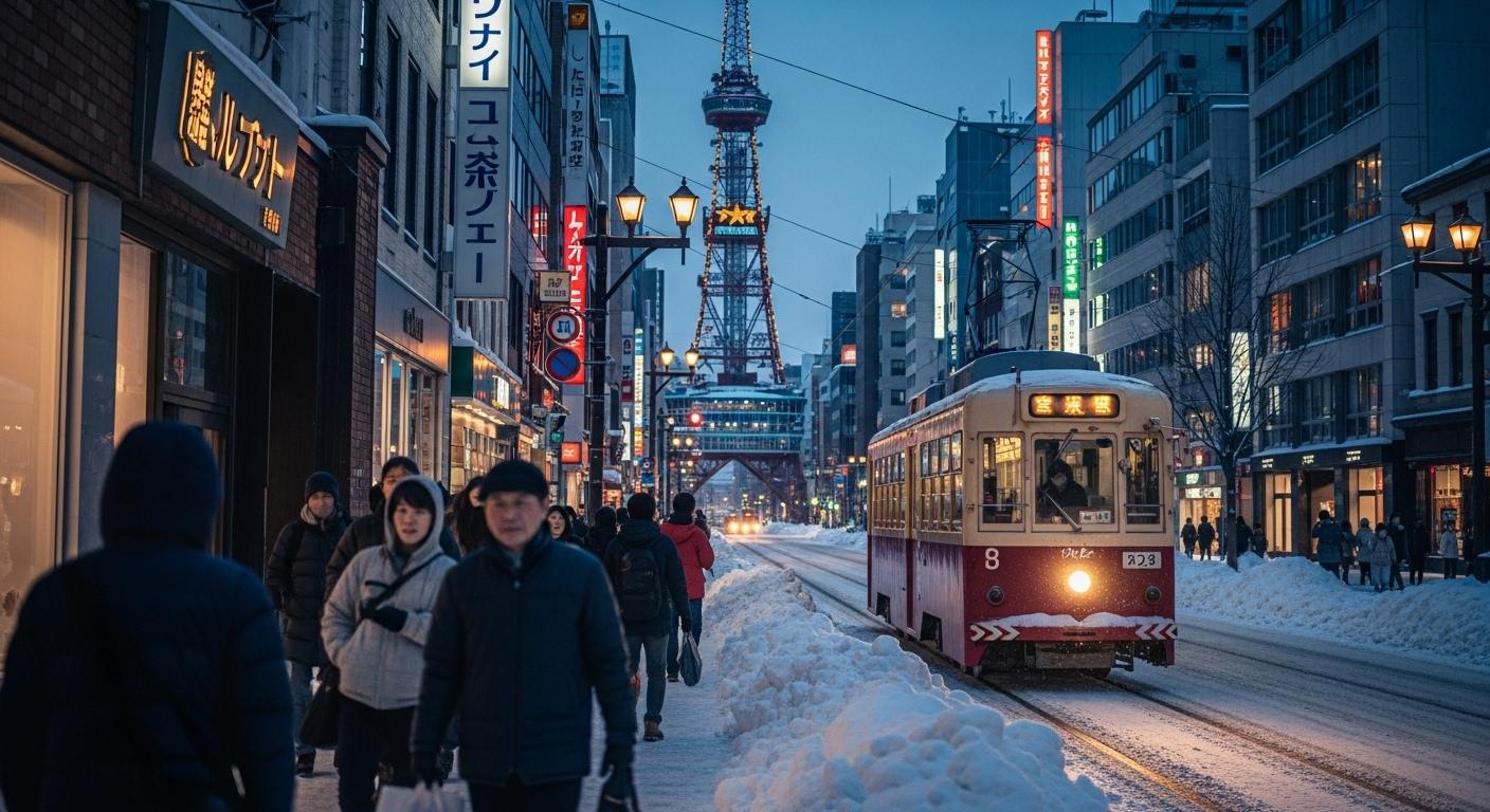 겨울 삿포로 여행 후기