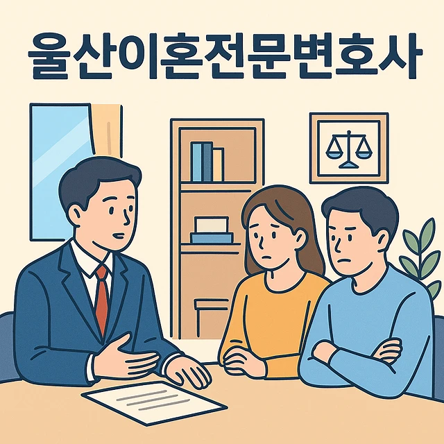 울산이혼전문변호사