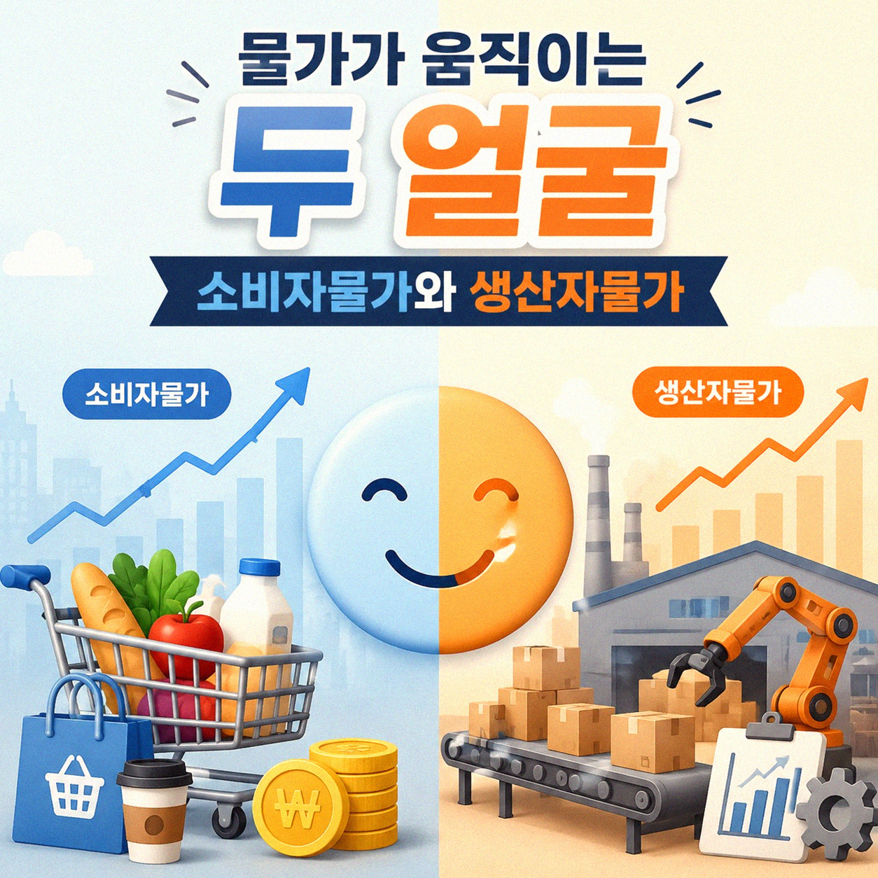 소비자물가와 생산자물가가 다르게 움직일 때, 무슨 일이 벌어지고 있을까