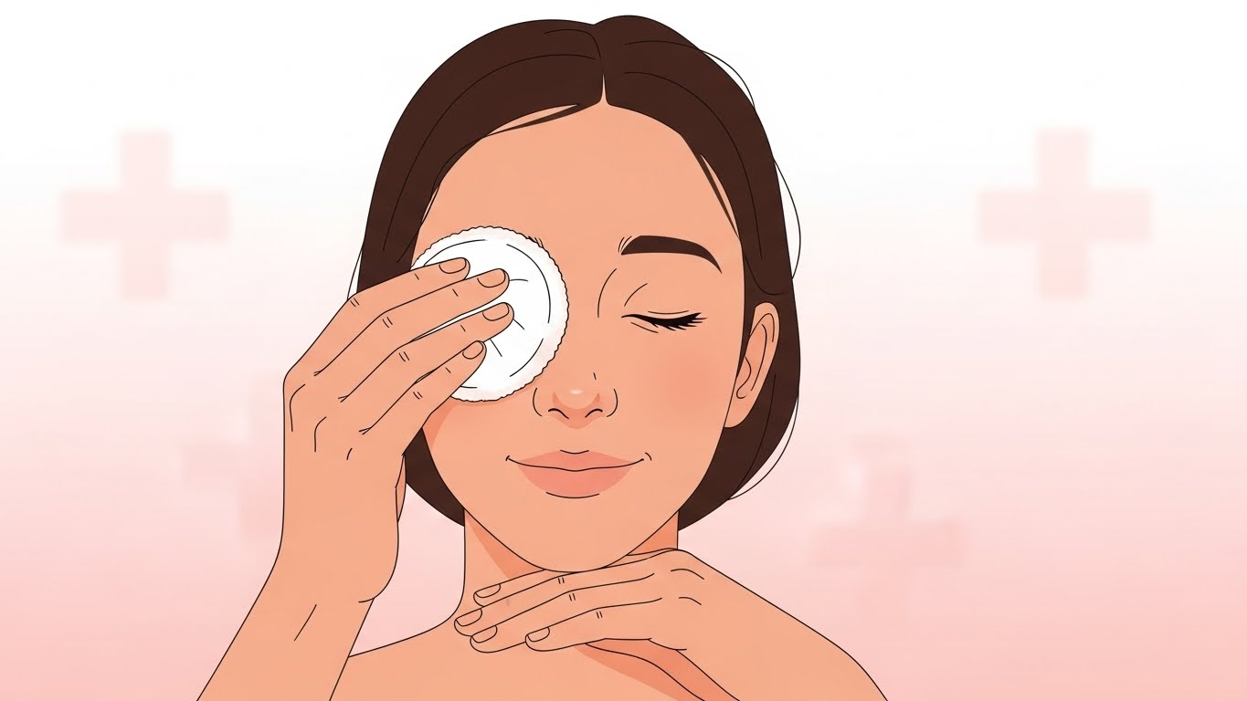 급성 결막염, 눈 응급처치