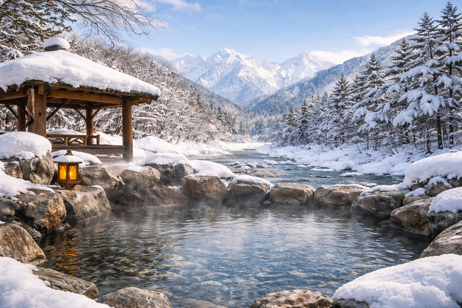 행정안전부가 추천한 겨울철 힐링 온천 6선