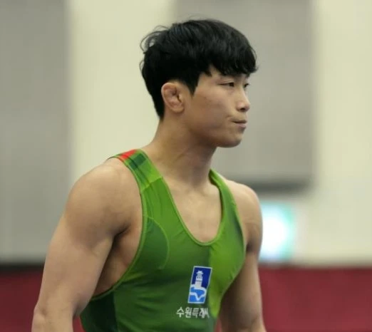 레슬링 정한재 선수