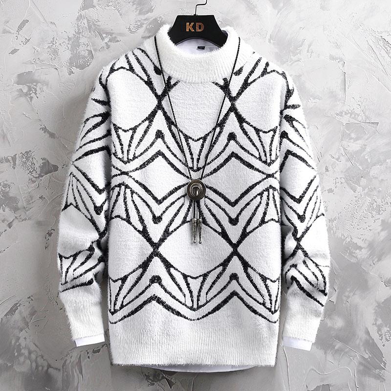 목폴라셔츠룩 2021 겨울 캐시미어 스웨터 남자의 26381721N2858995994