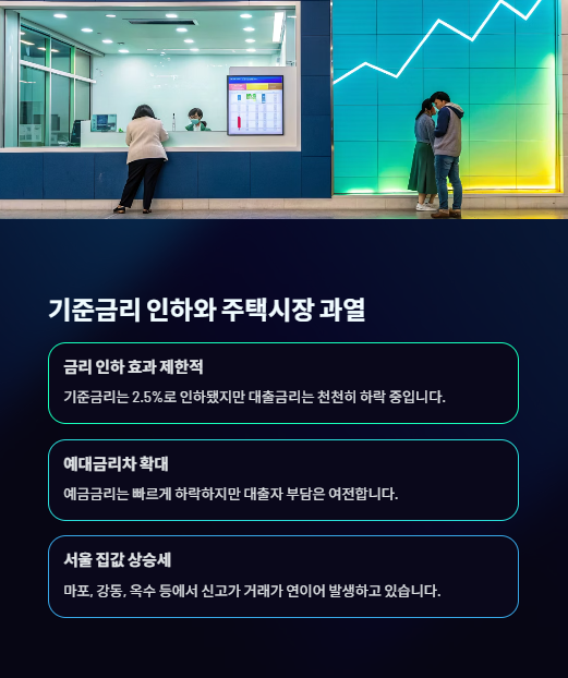 기준금리 인하와 주택시장 과열