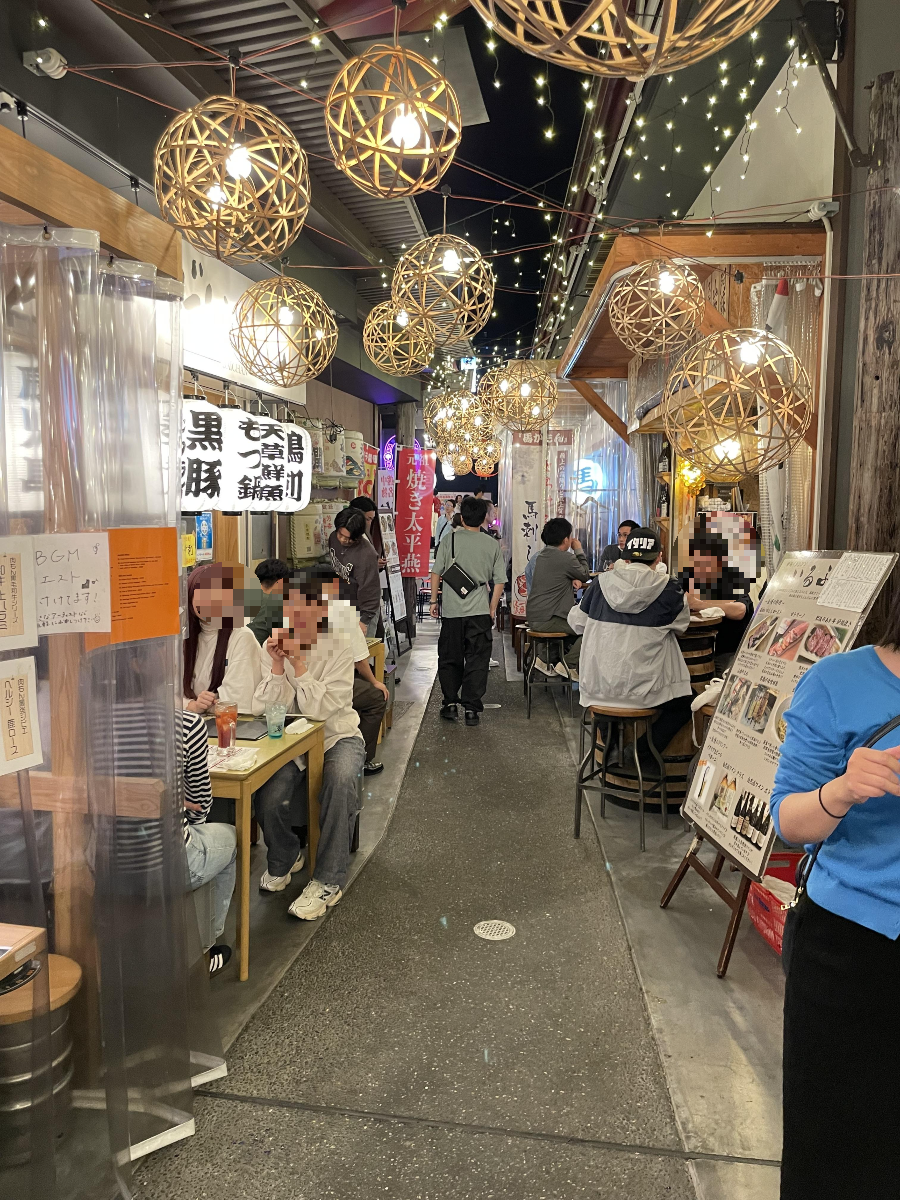 쿠마모토 야타이무라 포장마차골목