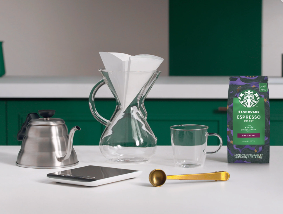 스타벅스 케멕스 레시피