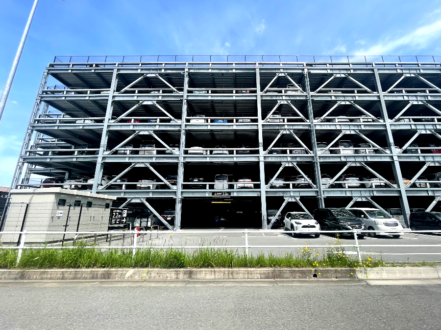 구마모토 공항 외부주차장