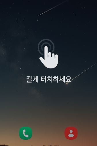 방법 1: 홈 화면의 빈 공간을 길게 눌러보세요