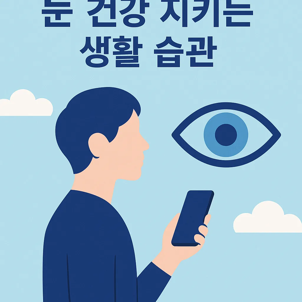 스마트폰 세대 눈 건강 지키는 법