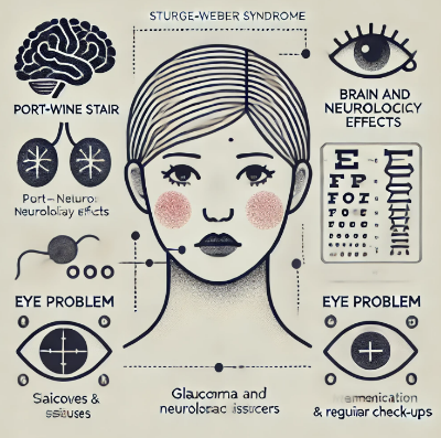 스터지-웨버 증후군 관련 이미지
