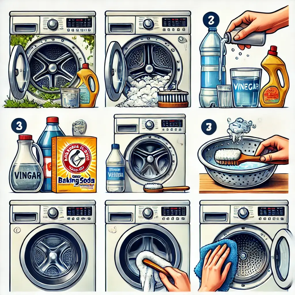 세탁기 세탁조 청소하는법