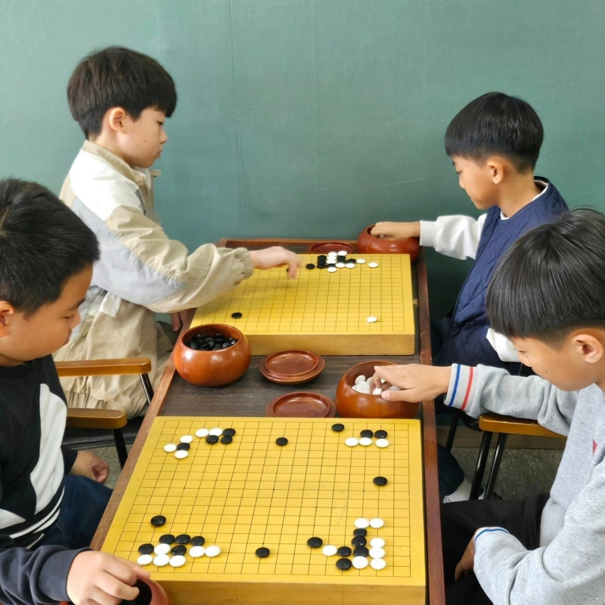 어린이 바둑 이미지