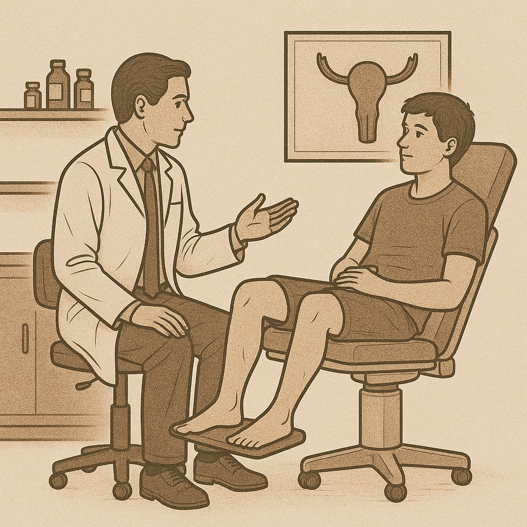 남성 산부인과 난임검사 사진