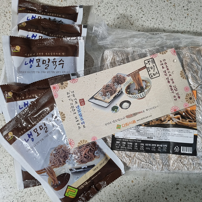 다림식품 냉모밀소바