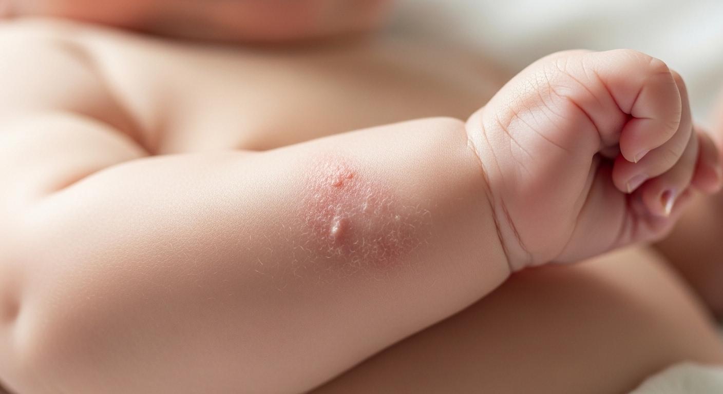 아기 피부 건조 오돌토돌