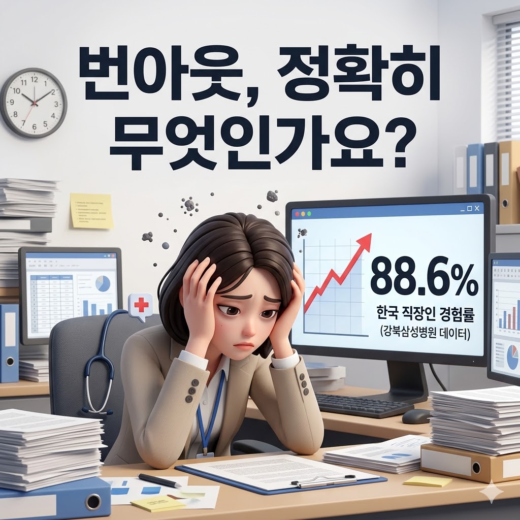 번아웃, 정확히 무엇인가요?