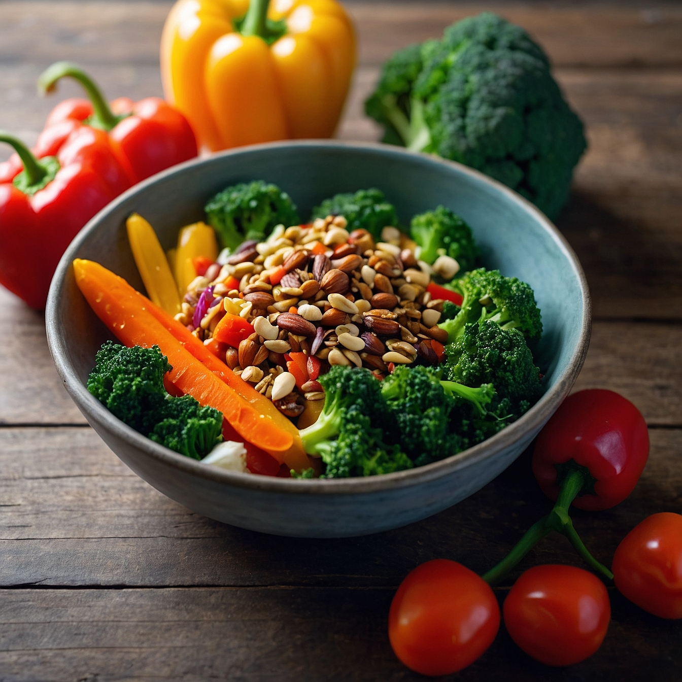 암-예방을-돕는-고섬유질-채소와-건강 식단