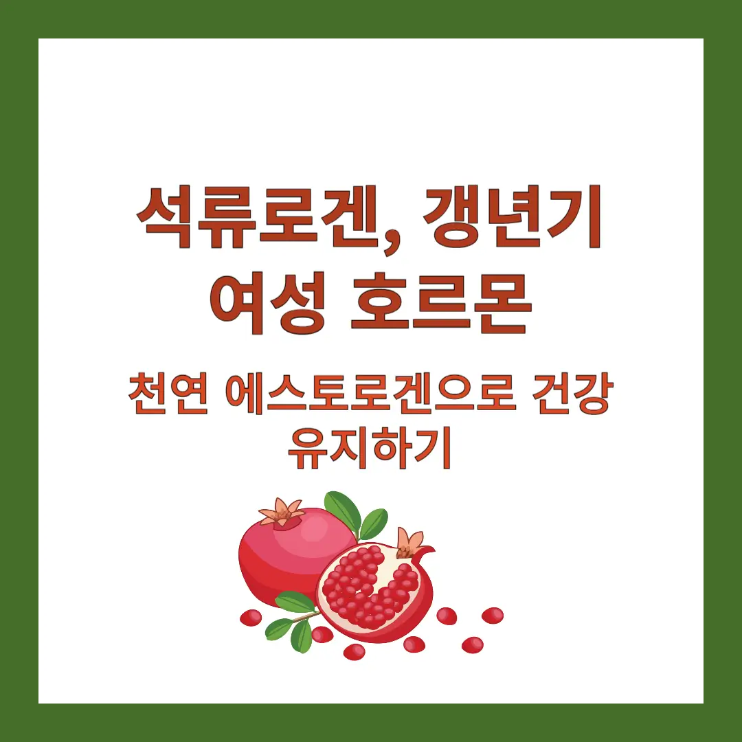 석류로겐-여성-호르몬