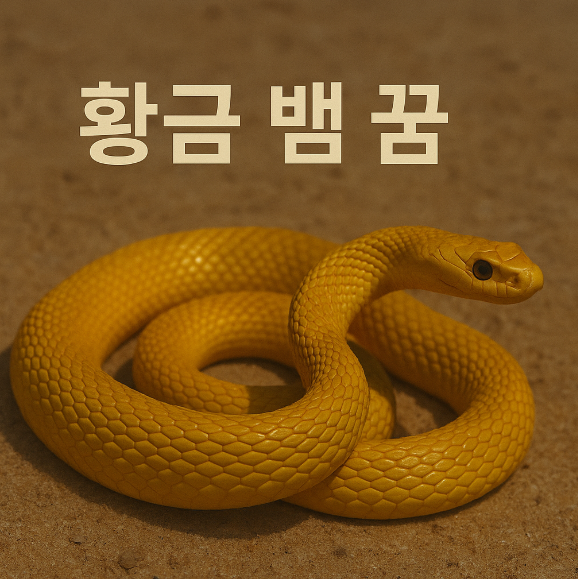 황금 뱀 꿈