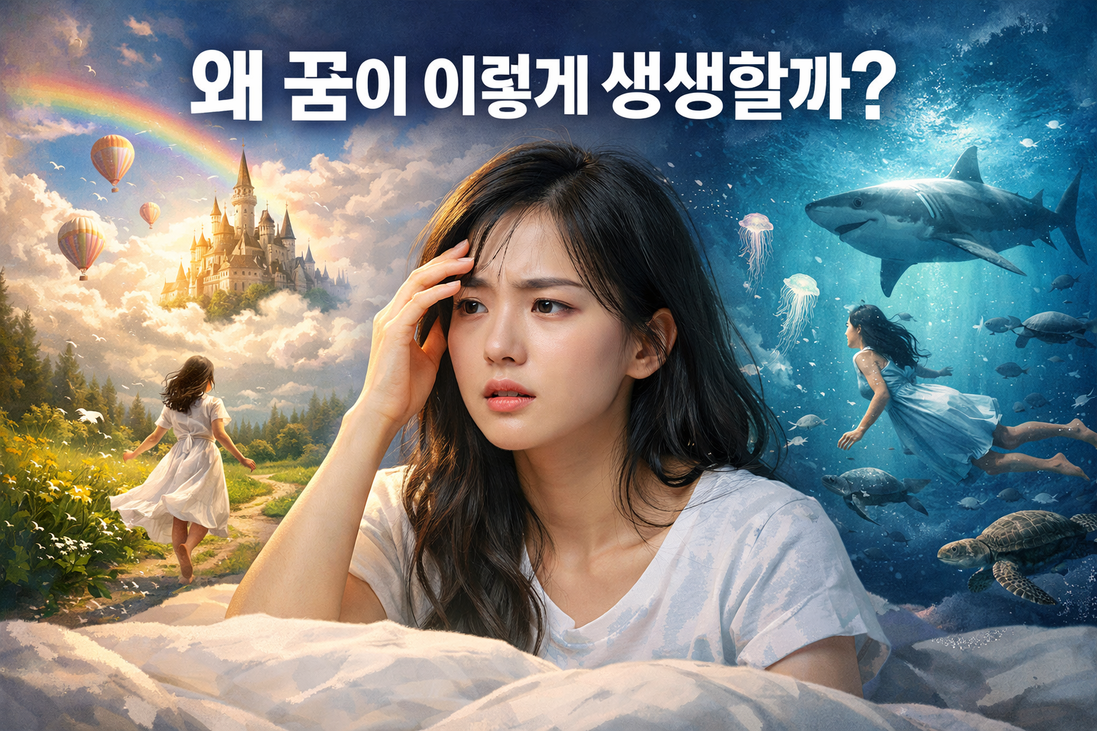 왜 꿈이 이렇게 생생할까?