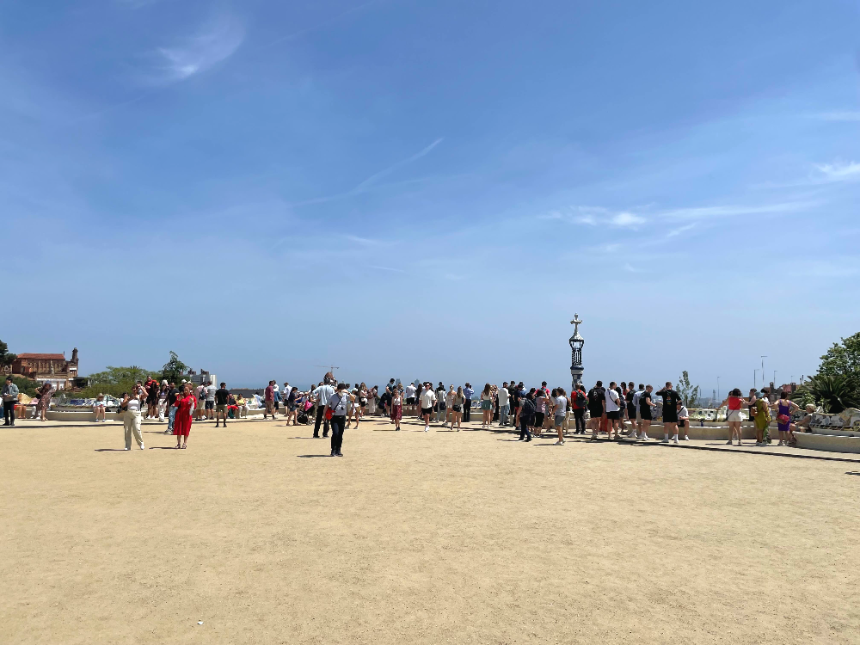 구엘 공원-The Greek Theatre 그리스 광장