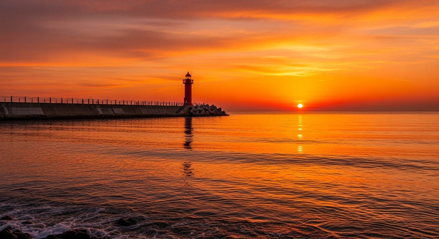 대부도 가볼만한 곳 BEST 5 ❘ 탄도항 & 누에섬 등대