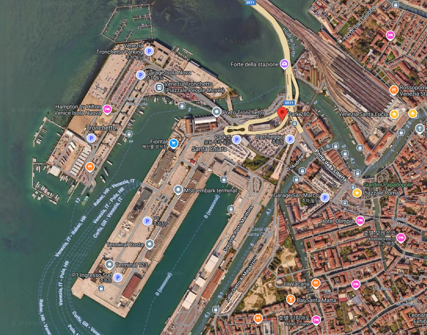 베네치아 파크호텔 아이피니