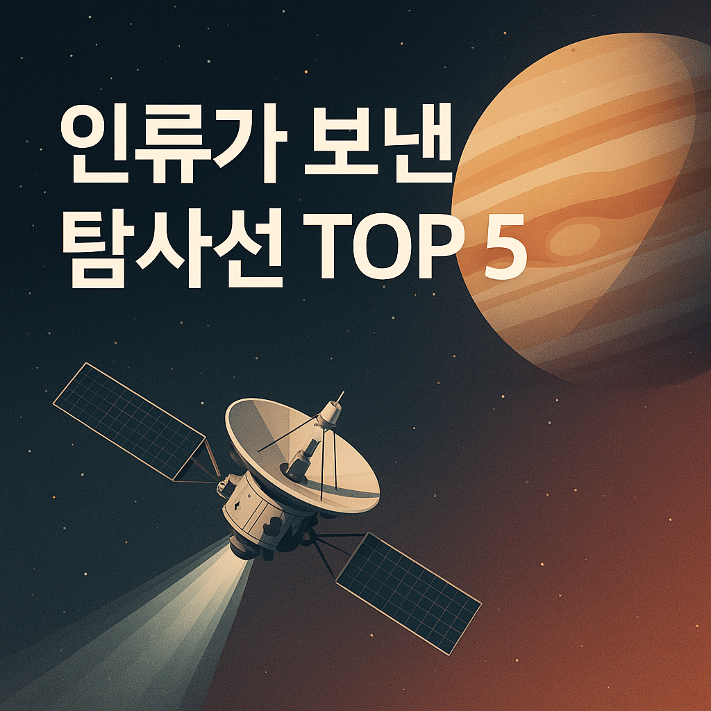 인류가 보낸 탐사선 TOP 5
