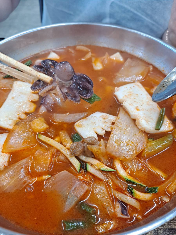 짬뽕에서 건져낸 주꾸미