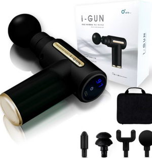 아이오랩 아이건 전신 안마기 무선 진동 마사지건 AIO i-GUN