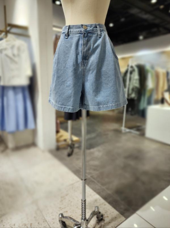 ab.f.z 뒷밴딩 4부 청 반바지 (ABZX2QE33) 에이비에프지