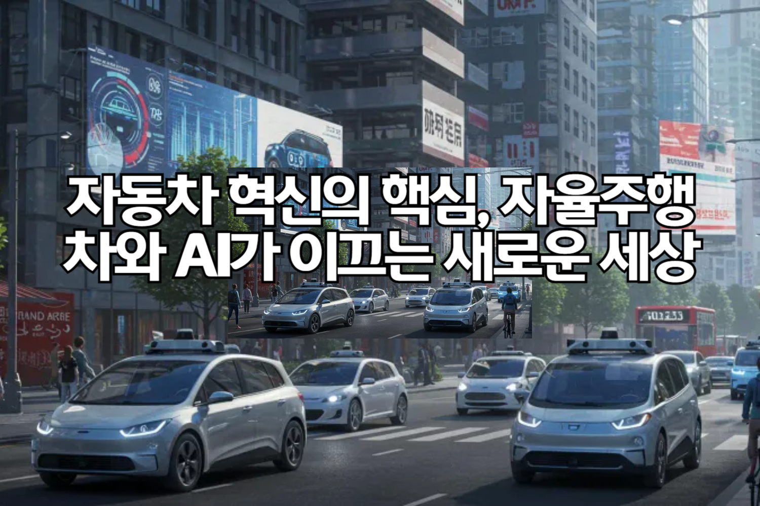 자동차 혁신의 핵심, 자율주행차와 AI가 이끄는 새로운 세상