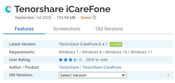 Tenorshare-iCareFone