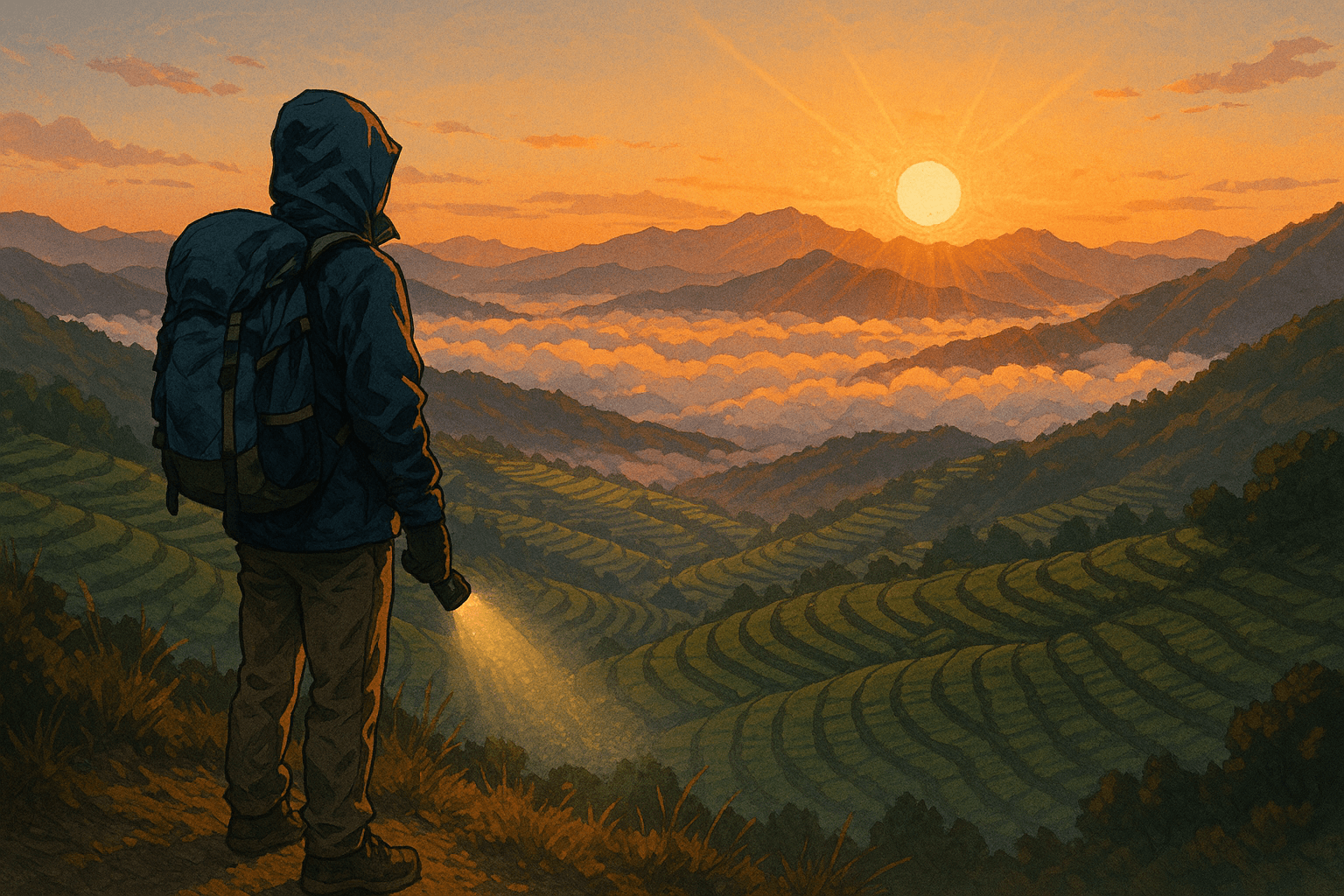 강릉 안반데기 일출 트레킹: 새벽 산행 필수 준비물 5가지