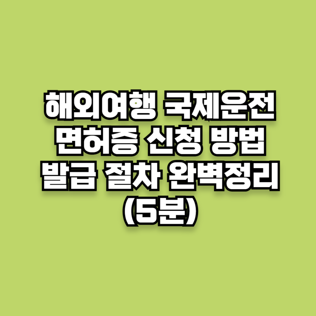 출입국사실증명서 5분만에 발급방법(해외 교환학생 자녀)