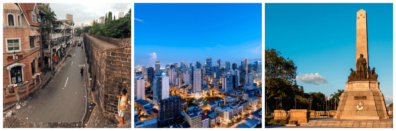 마닐라 산티아고 요새, 마닐라 전경, 마닐라 오션 파크 사진